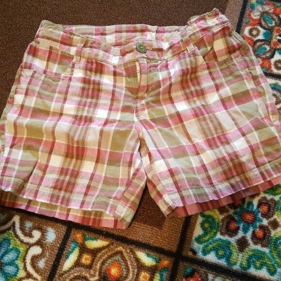 🦋3/$15💰Arizona Girls Plaid Shorts 💥Final Price💥 - Picture 1 of 4